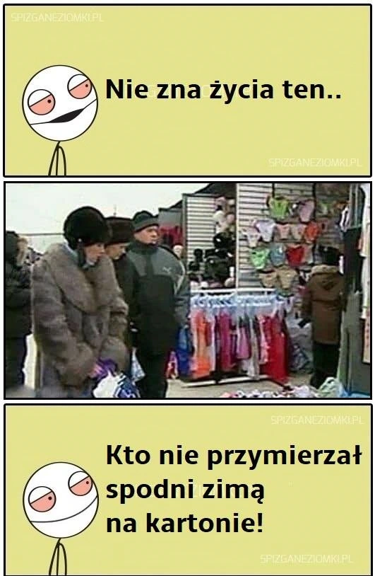 Nie zna życia ten