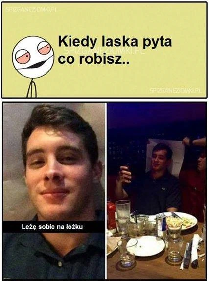 Kiedy laska pyta co robisz