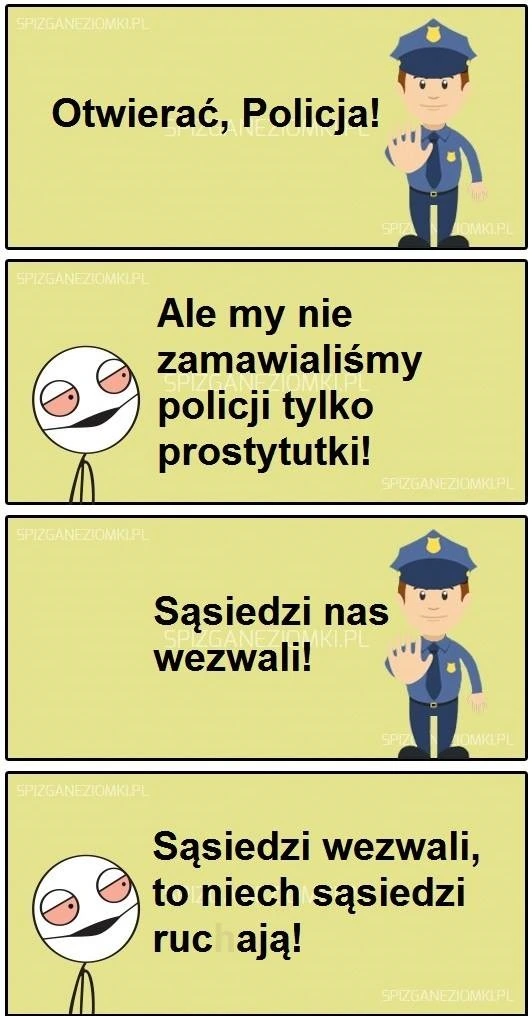 Sąsiedzi wezwali