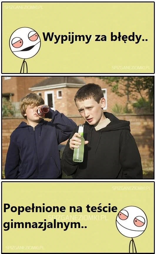 Wypijmy za błędy
