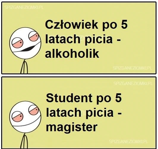 Człowiek vs student