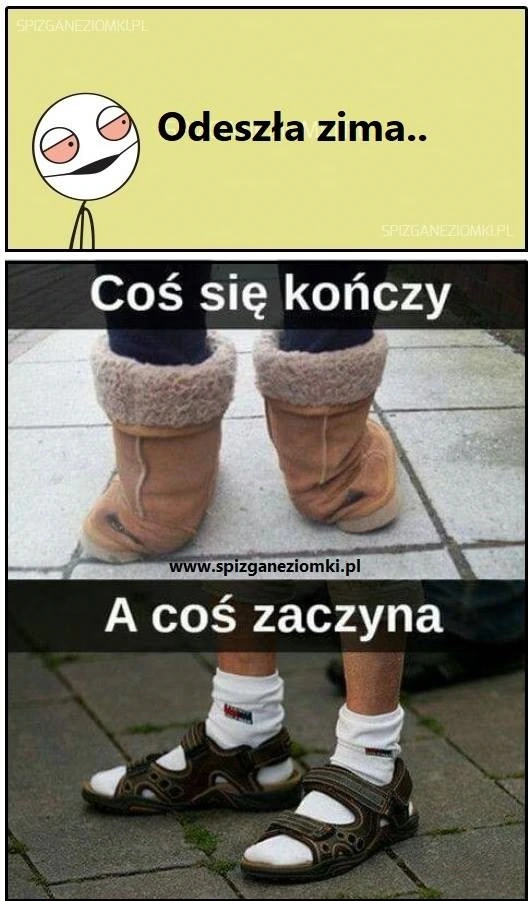 Odeszła zima