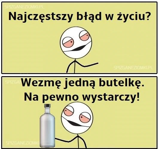Najczęstszy błąd w życiu