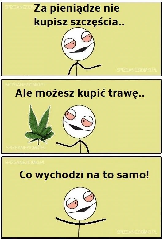 Szczęścia nie kupisz