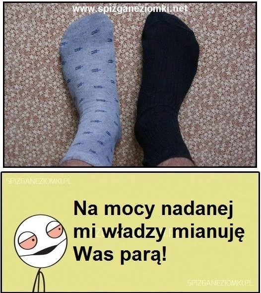 Mianuję Was parą