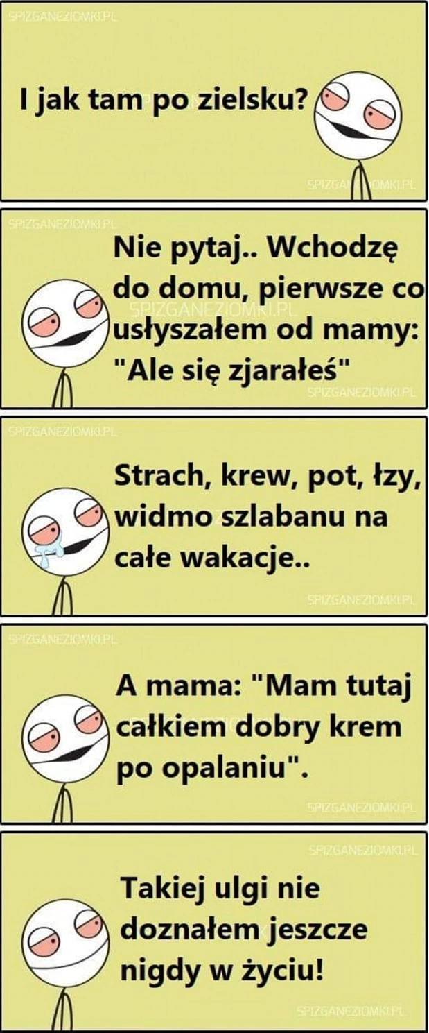Ale się zjarałeś