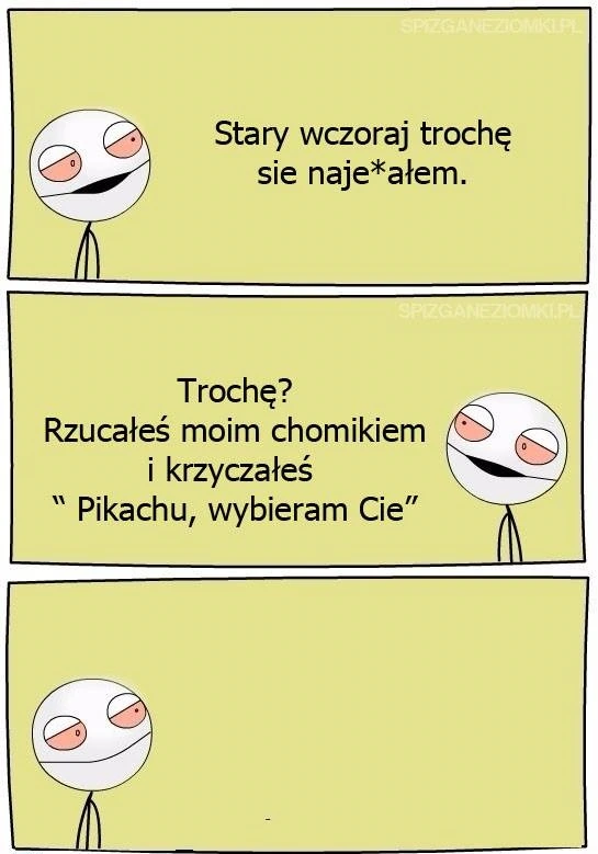 Pikachu wybieram Cie