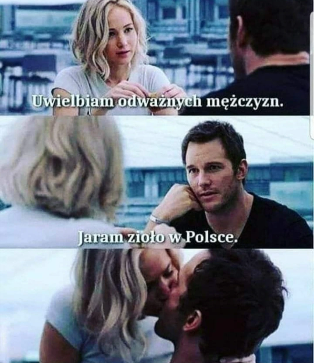 Odważny mężczyzna