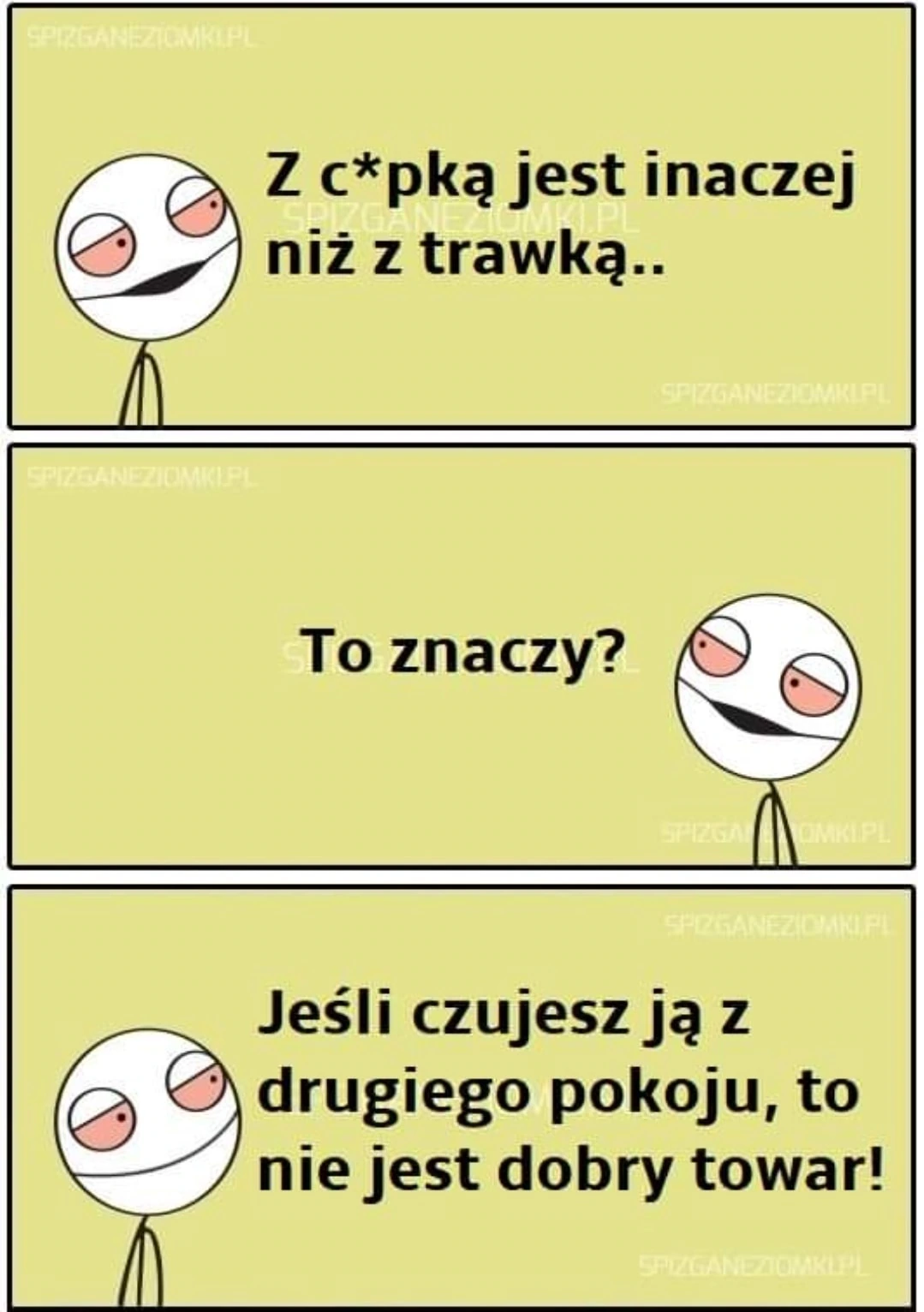 Inaczej niż z trawką