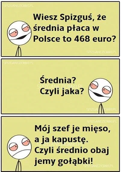 Średnia płaca