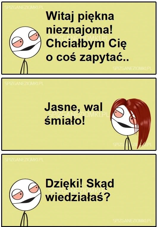 Chciałbym Cię o coś zapytać