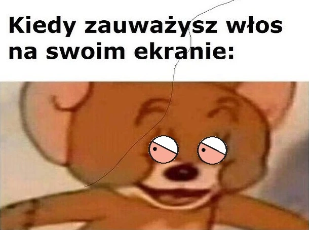 Spizgany włos