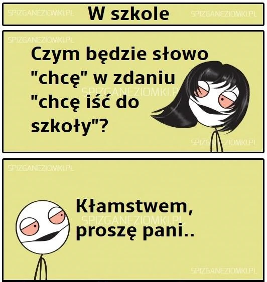 W szkole