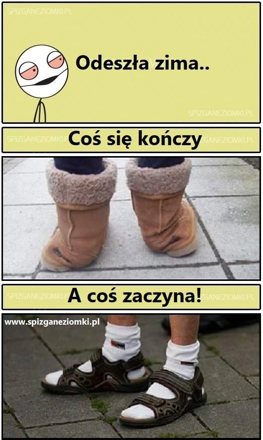 Odeszła zima