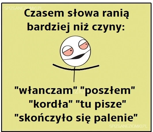 Słowa ranią