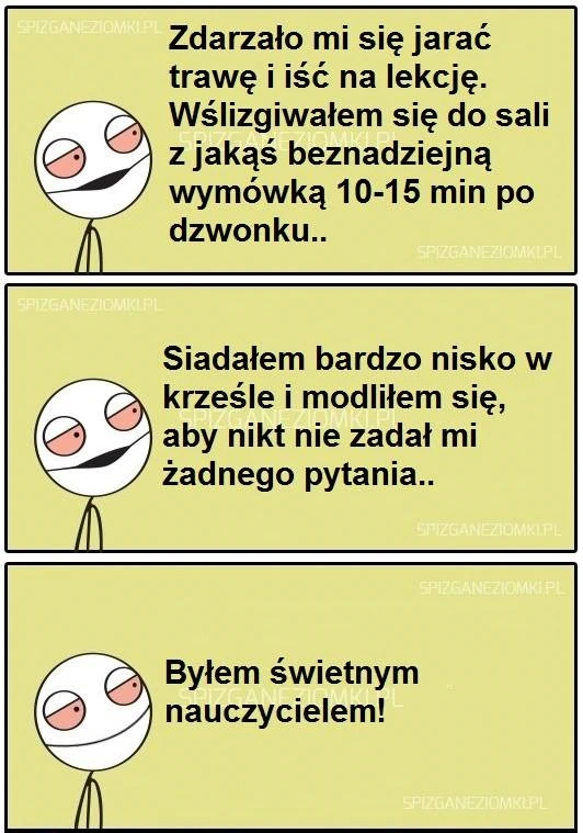 Spizgany nauczyciel