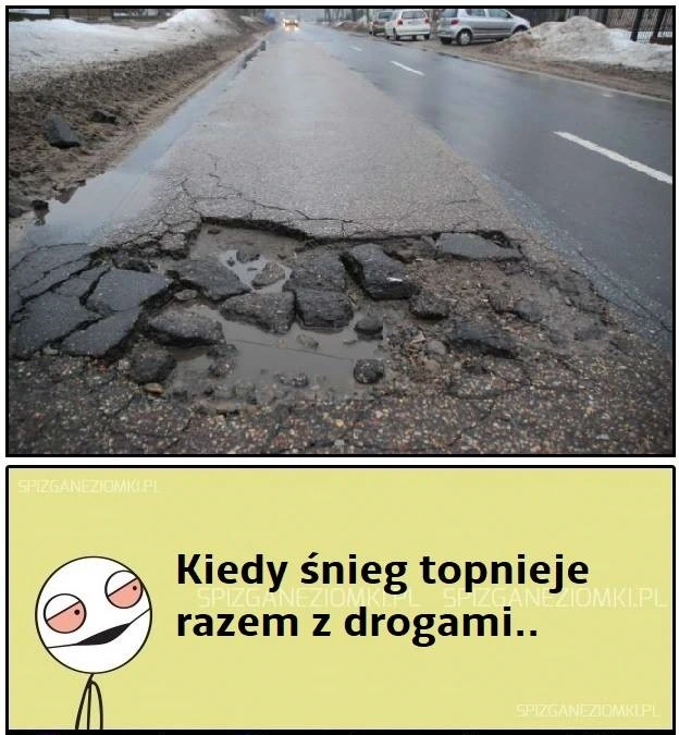 Śnieg topnieje
