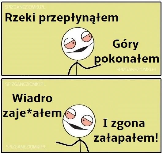 Rzeki przepłynąłem
