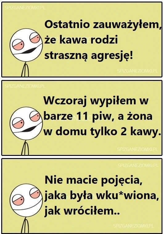Nie pijcie kawy