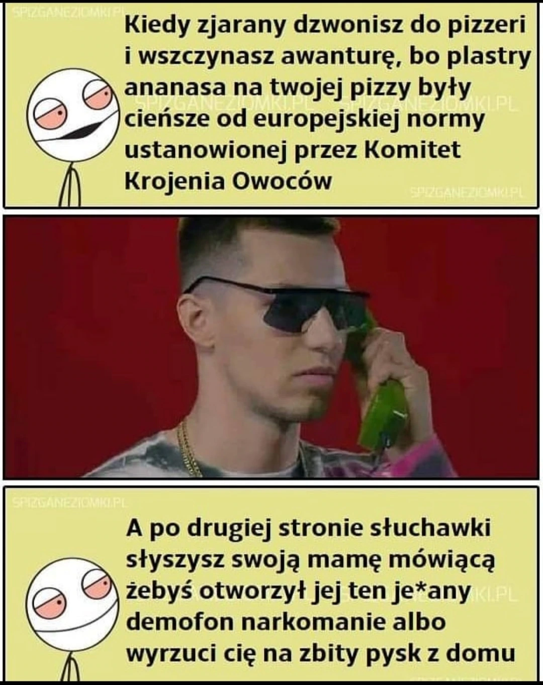 Pizza z ananasem