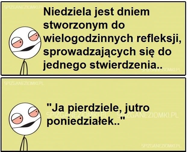 Niedzielne przemyślenia