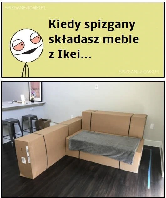 Składanie mebli
