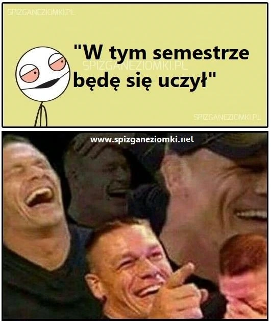 I tak co semestr
