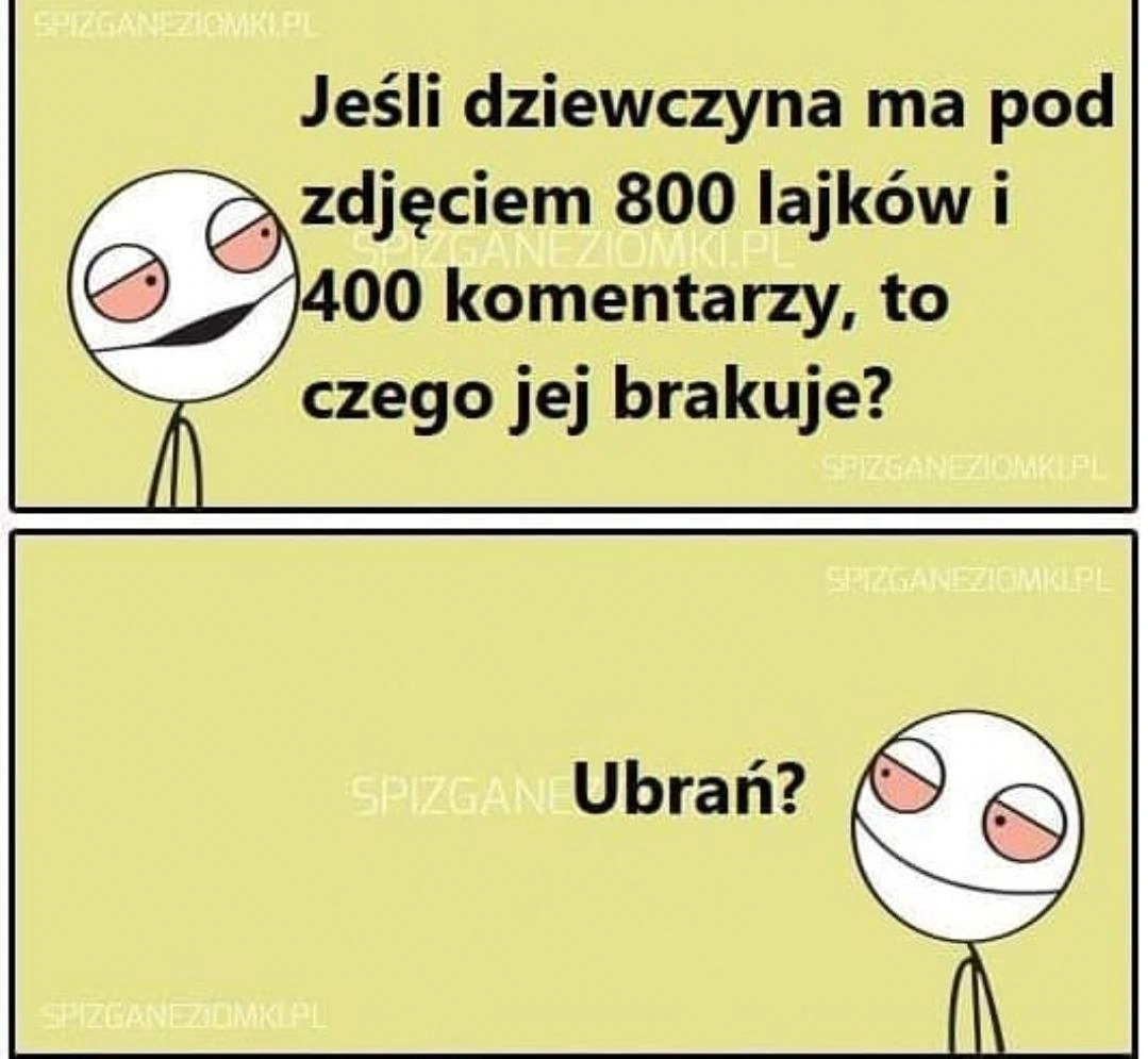 Czego jej brakuje?