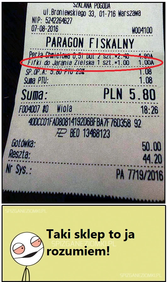 To rozumiem