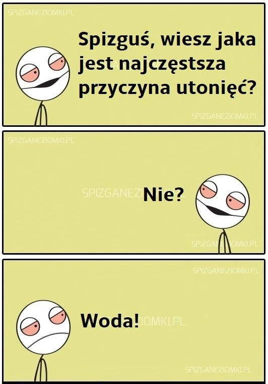 Przyczyna utonięć