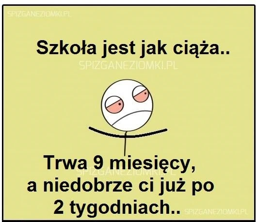 Szkoła vs ciąża