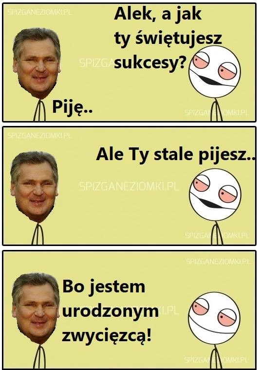 Alek zwycięzca
