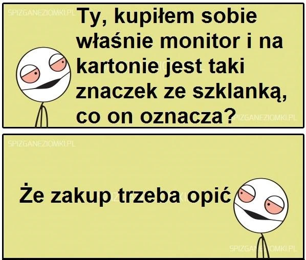 Zakup trzeba opić