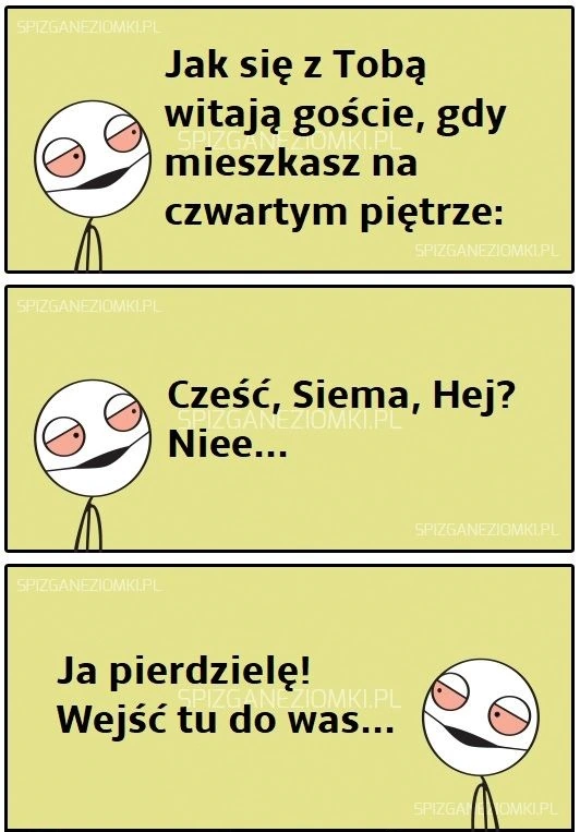 Gdy mieszkasz na czwartym