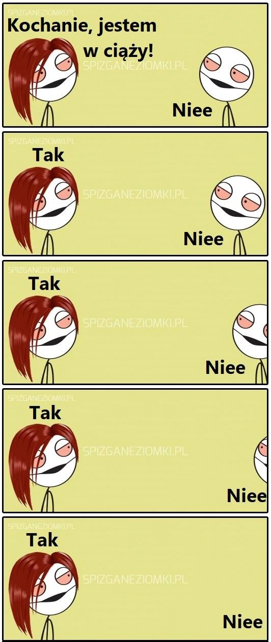 Kochanie, jestem w ciąży