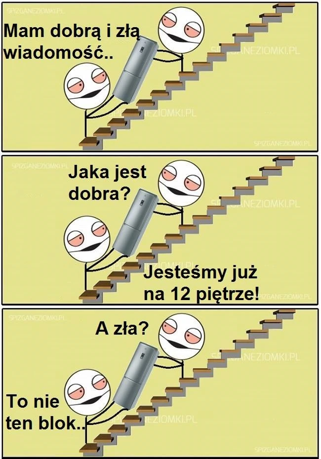 Dobra i zła wiadomość