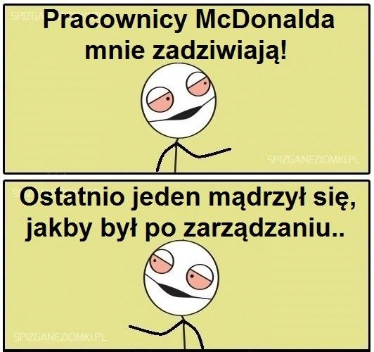 Pracownicy McDonalda