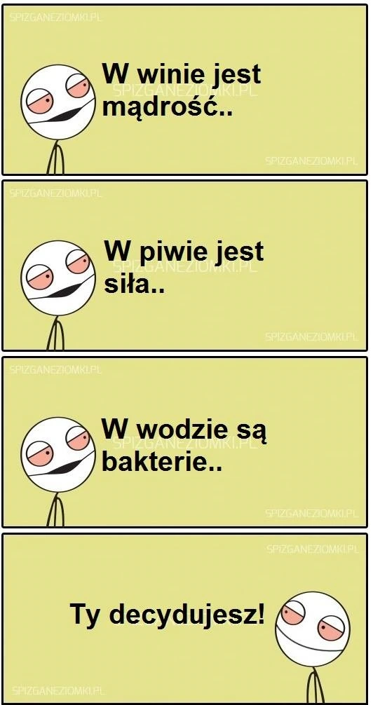 Ty decydujesz