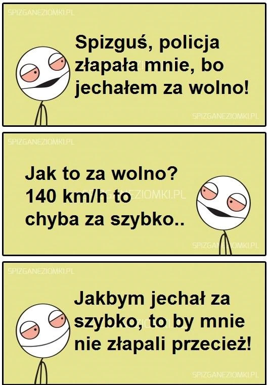 Chyba za szybko