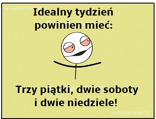 Idealny tydzień