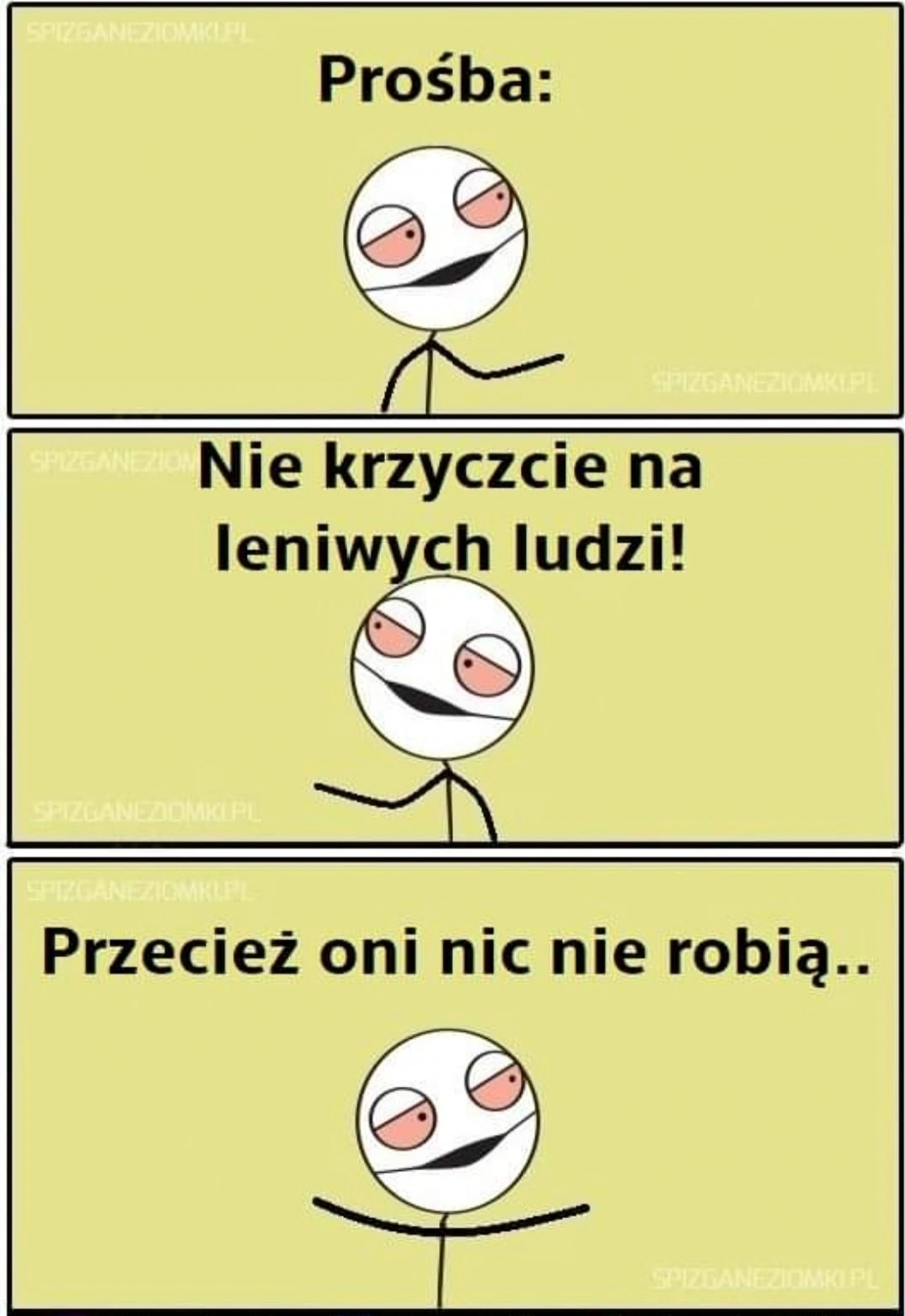 Leniwi ludzie