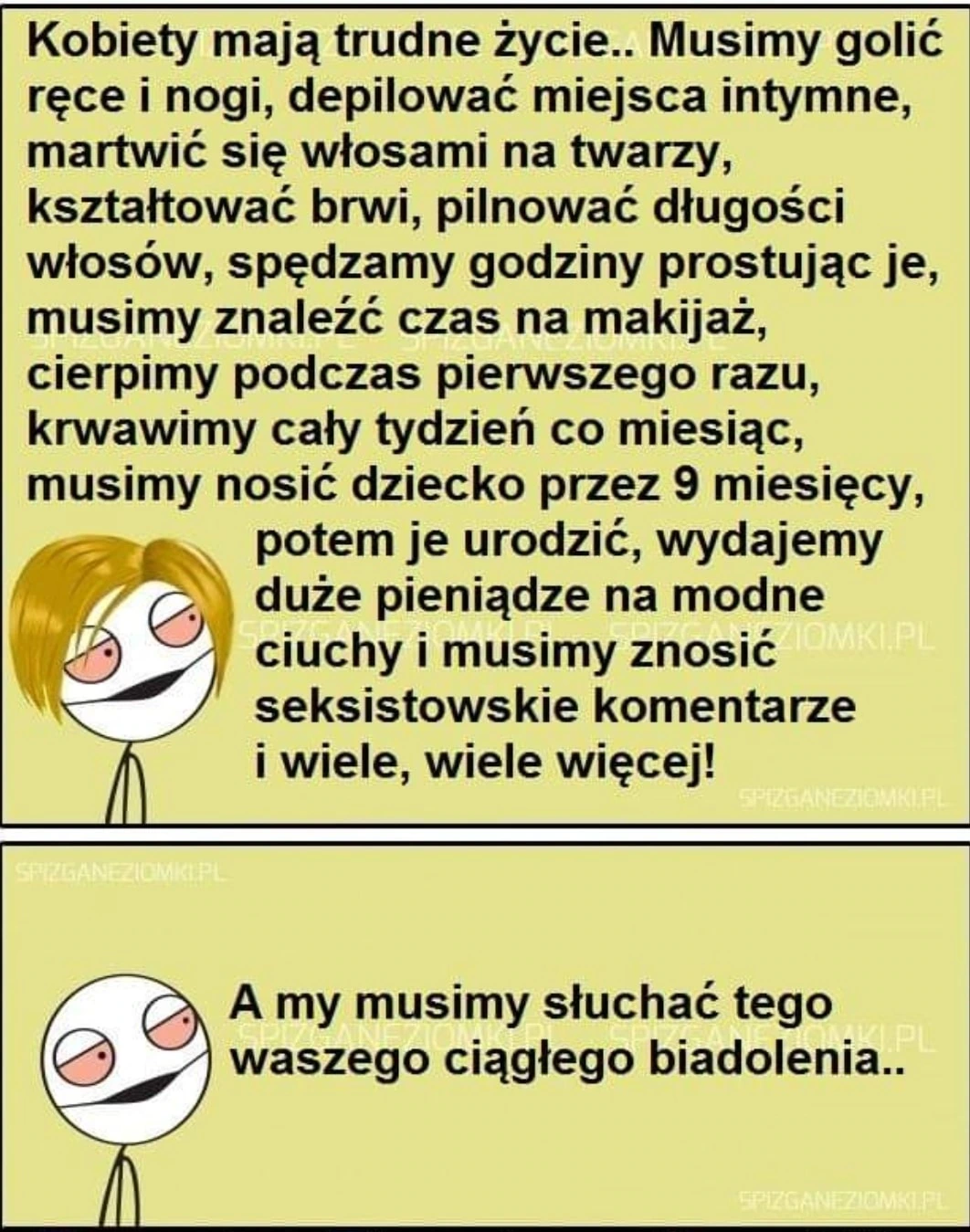 Kobiety mają trudne życie