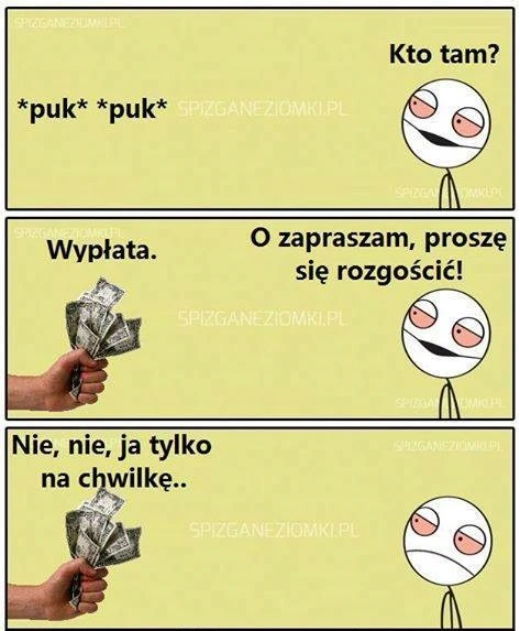 Ja tylko na chwilkę