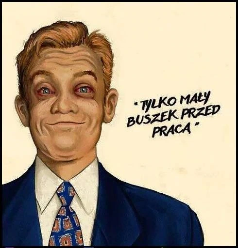 Buszek przed pracą
